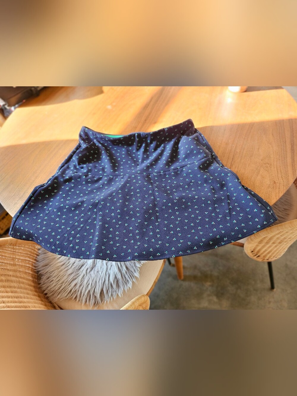 Polo Ralph Lauren Monterey Deco Navy Womens Golf Skort L